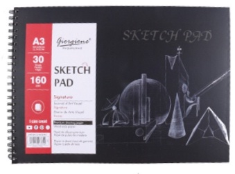 SKETCH PAD A3 SPIRAL SK30A3 GIORGIONE