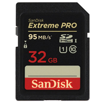 F/MEMORY SD 32GB EXT PRO 95MB 633X