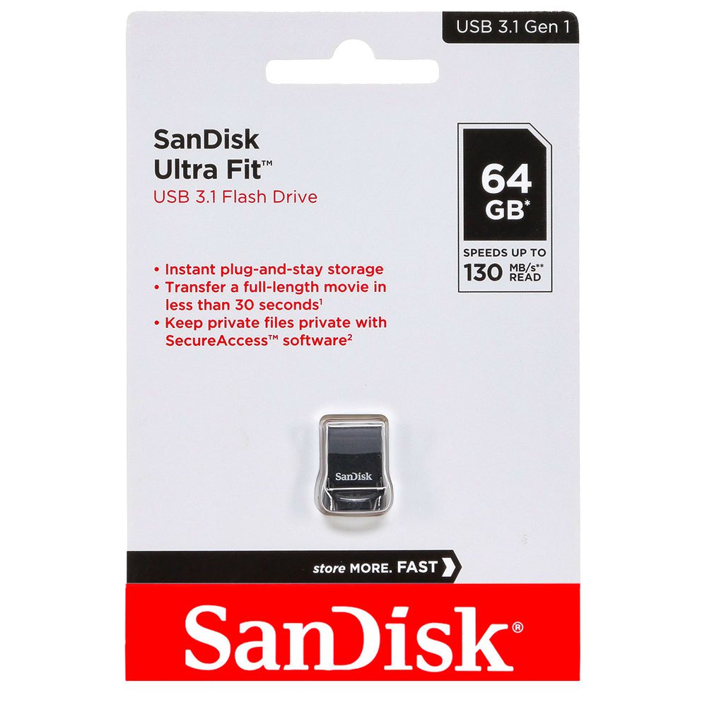 FLASHDRIVE SAND 64GB ULTRA FIT 3.2