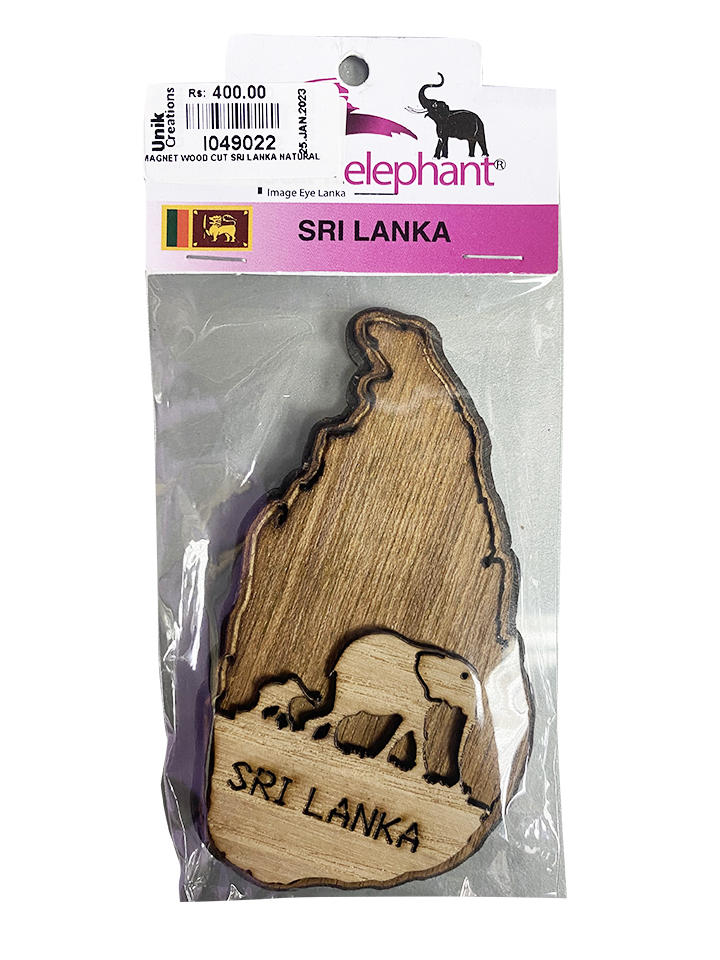 MAGNET WOOD CUT SRI LANKA NATURAL L