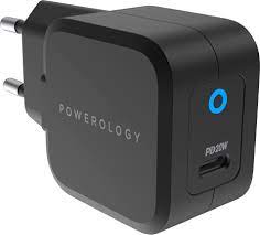 POWER ADAPTER POWERLOGY 3PIN 20W GAN