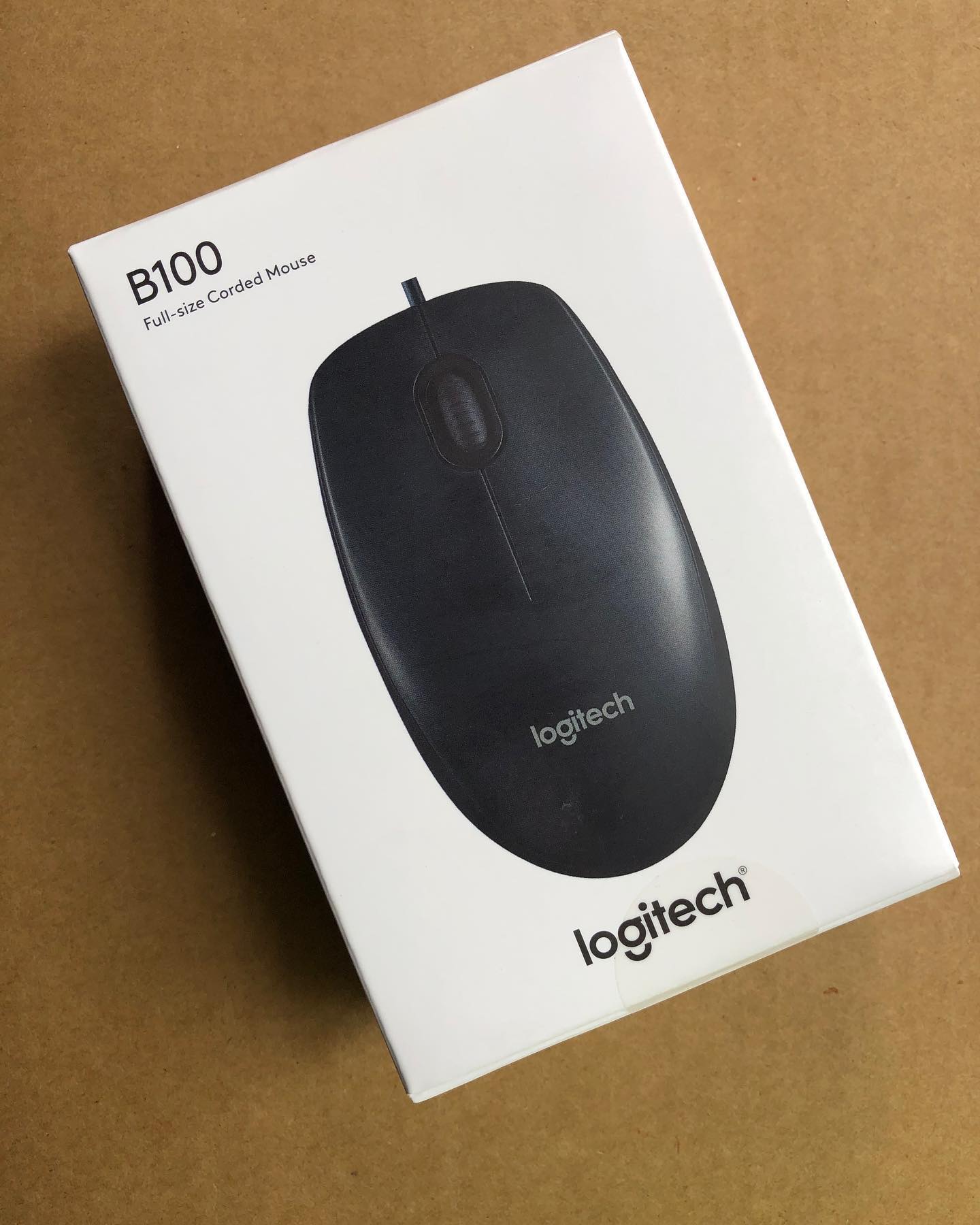 MOUSE OPTIC LOGITECH B100 3Y