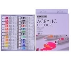 ACRYLIC ART RANGERS TUBE SET 24C 12ML
