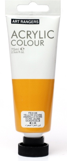 ACRYLIC COL BASIC D YELLOW 146 75ML