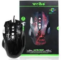 MOUSE GAMING VEIBO 8 BUTTON WB912