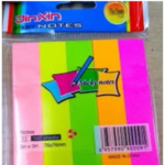 STICKY NOTES 3X3 CUT 5COL E3 100S