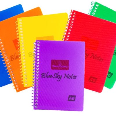 NOTE BOOK BLUE SKY A6 140P SPIRAL