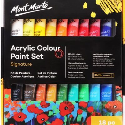 ACRYLIC PAINT MONT MARTE 36ML 18P