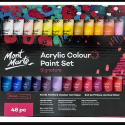 ACRYLIC PAINT MONT MARTE 36ML 48P