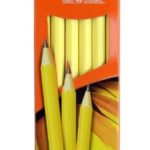 PENCIL HB SUNFLOWER YELLOW 12 TRANQ