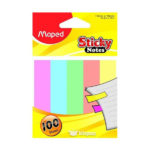 STICKY NOTES MAPED 3X3 5COL 758210