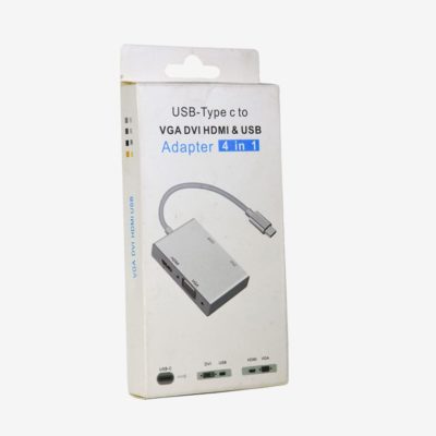 ADAPTER TYPE C TO HDMI/VGA/USB C DVI